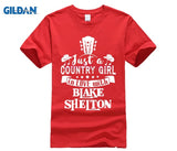 JUST A COUNTRY boy IN LOVE WITH BLAKE SHELTON SHIRTS
