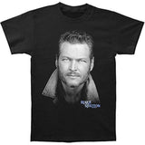 Blake Shelton Portrait Men's T-Shirt SM, MD, LG, XL, XXL NewFashion Men T Shirt Clothing Printed Cotton Man o Neck Top