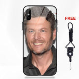 Tempered Glass Capa For Galaxy S8 S9 Plus For Huawei Honor 7X P20 Lite Mate 10 Pro Redmi 5 Note 5A 6 Blake Shelton