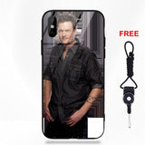 Tempered Glass Capa For Galaxy S8 S9 Plus For Huawei Honor 7X P20 Lite Mate 10 Pro Redmi 5 Note 5A 6 Blake Shelton