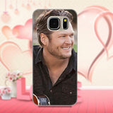 Bixedx Blake Shelton Soft TPU Phone Cover Case Capa For Samsung Galaxy A3 A5 A7 J1 J3 J5 J7 S5 S6 S7 S8 S9 edge Plus 2016 2017