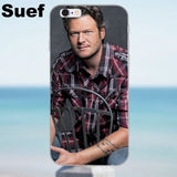 Suef Blake Shelton Soft Mobile For iPhone 4 4S 5 5S 5C SE 6 6S 7 8 Plus X Samsung Galaxy A3 A5 J1 J3 J5 J7 2016 2017