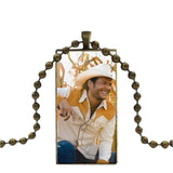 EJ Glaze For Women Choker Blake Shelton Brand Bronze Color Jewelry Fashion Statement Necklace Glass Necklaces Pendants