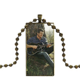 EJ Glaze For Women Choker Blake Shelton Brand Bronze Color Jewelry Fashion Statement Necklace Glass Necklaces Pendants