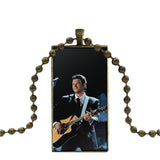 EJ Glaze For Women Choker Blake Shelton Brand Bronze Color Jewelry Fashion Statement Necklace Glass Necklaces Pendants