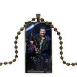 EJ Glaze For Women Choker Blake Shelton Brand Bronze Color Jewelry Fashion Statement Necklace Glass Necklaces Pendants