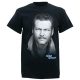 Authentic BLAKE SHELTON Portrait Country Music T-Shirt S-3XL NEW Cool Casual Sleeves Cotton T Shirt Fashion Selling